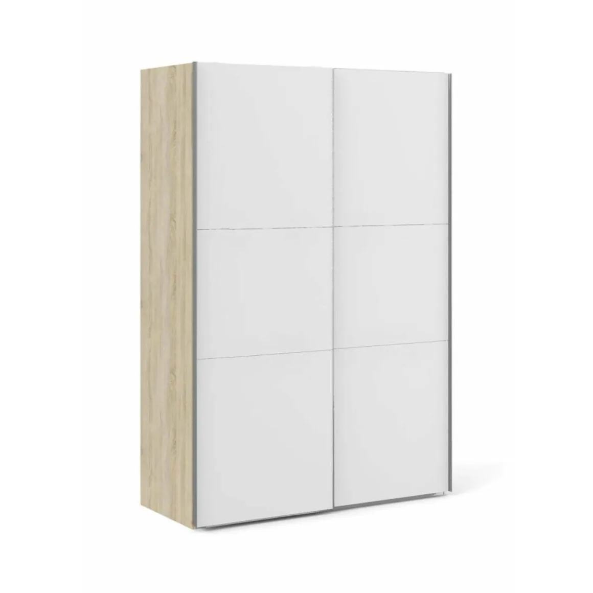 Guardaroba 2 ante quercia e bianco 147x220h cm - Almese
