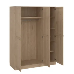 Guardaroba 3 Ante > Dmora Guardaroba 3 ante rovere 147x200h cm - Gener Marrone Rovere