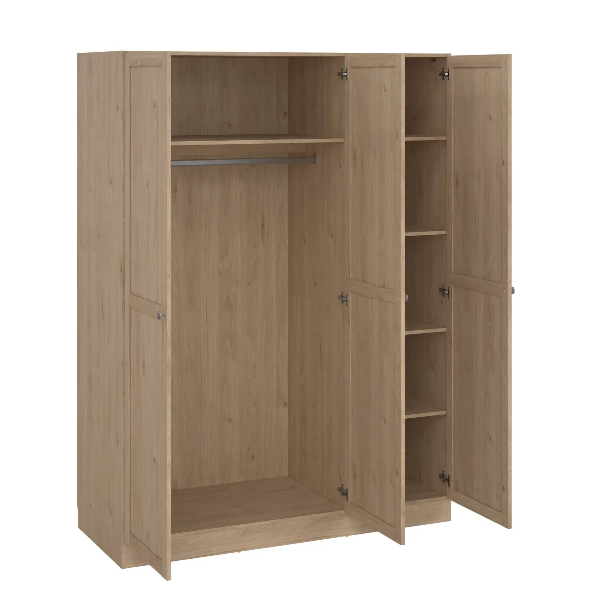 Guardaroba 3 Ante > Dmora Guardaroba 3 ante rovere 147x200h cm - Gener Marrone Rovere