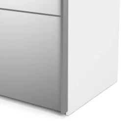 Guardaroba 2 Ante > Dmora Guardaroba ante scorrevoli 182x220h cm - Badesse Bianco Lucido