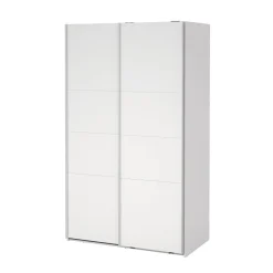Guardaroba 2 Ante > Dmora Guardaroba con appendiabiti 118x200h cm - Elen Bianco