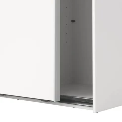 Guardaroba 2 Ante > Dmora Guardaroba con appendiabiti 118x200h cm - Elen Bianco