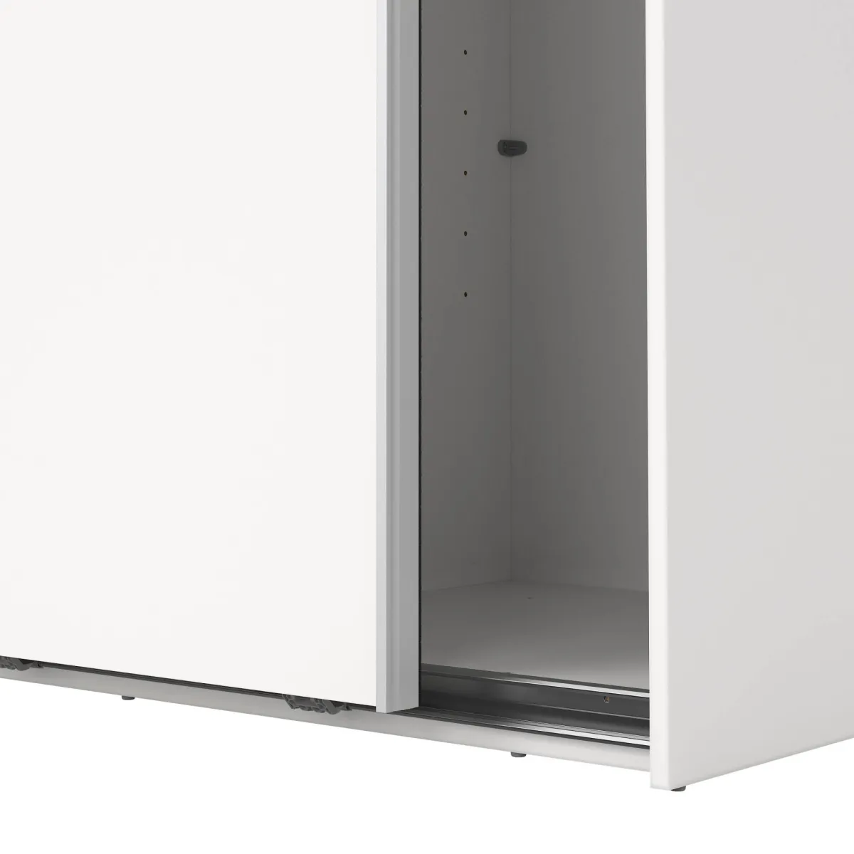 Guardaroba 2 Ante > Dmora Guardaroba con appendiabiti 118x200h cm - Elen Bianco