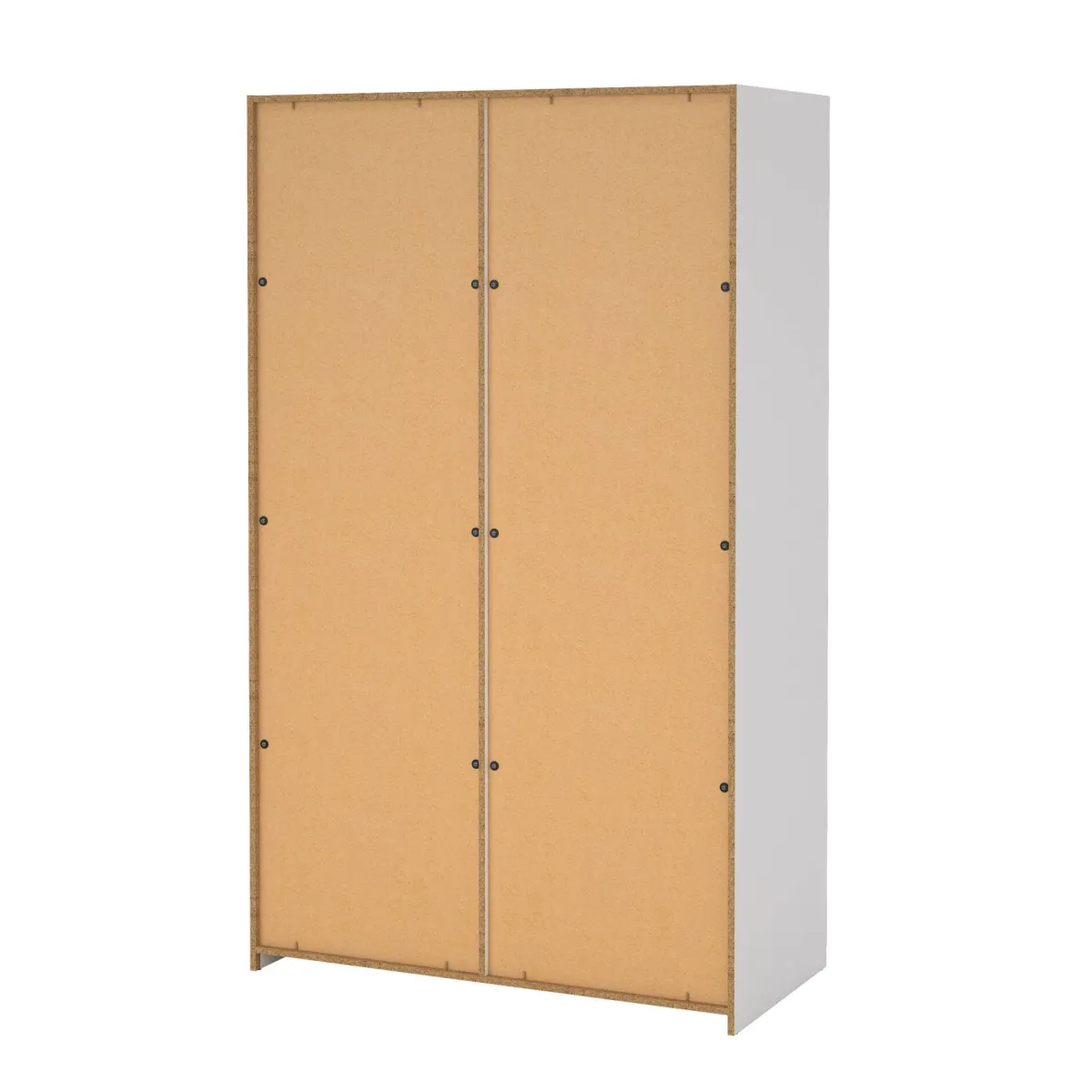 Guardaroba 2 Ante > Dmora Guardaroba con appendiabiti 118x200h cm - Elen Bianco