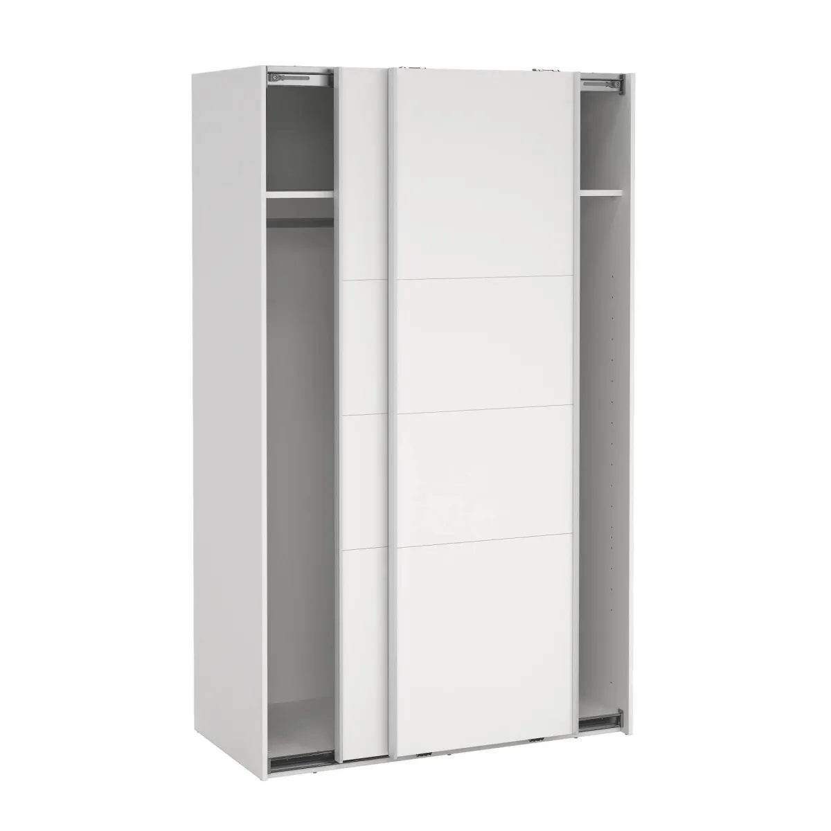 Guardaroba 2 Ante > Dmora Guardaroba con appendiabiti 118x200h cm - Elen Bianco