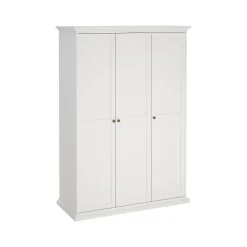 Guardaroba 3 Ante > Dmora Guardaroba con appendiabiti 147x200h cm - Gener Bianco