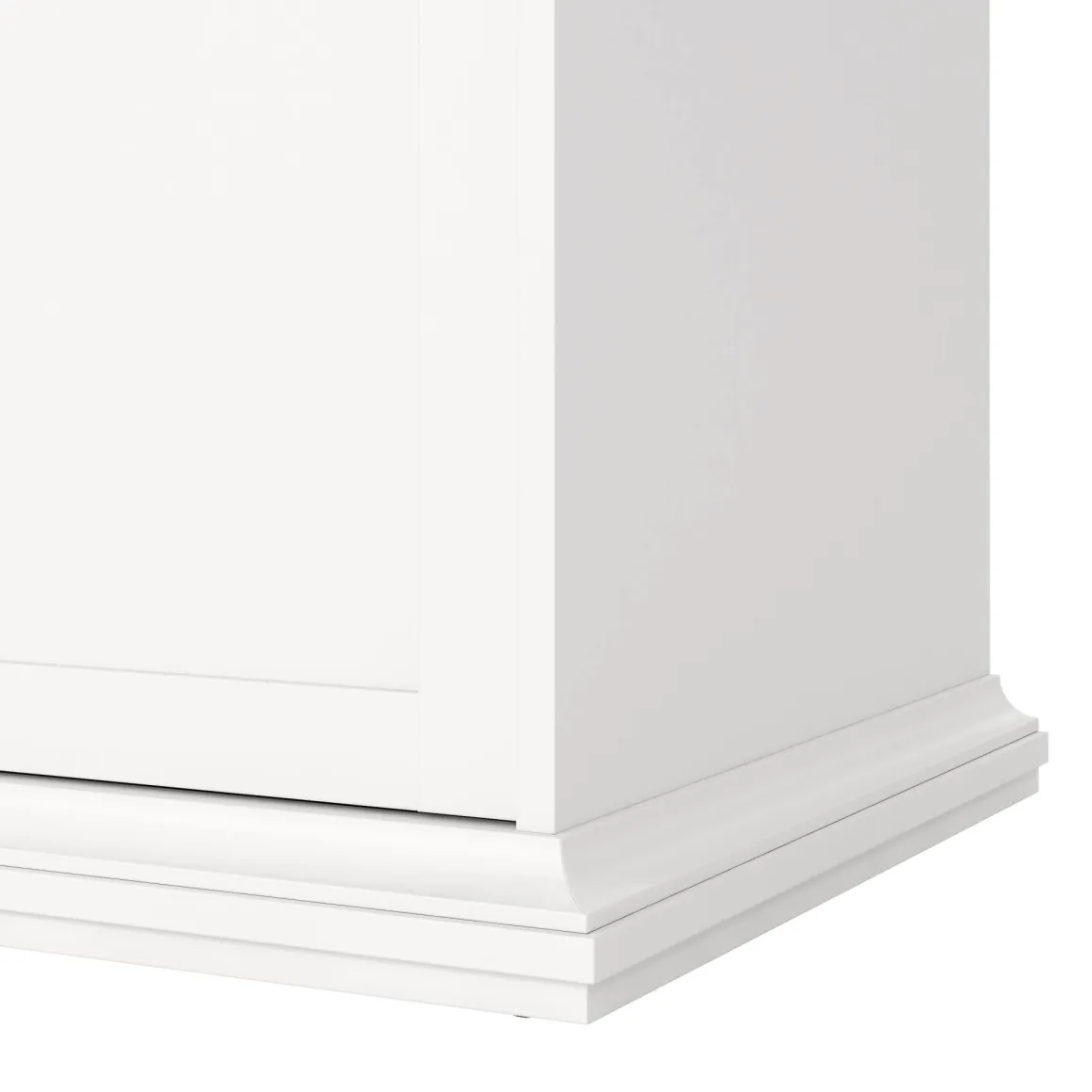 Guardaroba con appendiabiti bianco 138x200h cm - Dolor