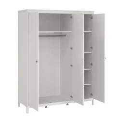 Guardaroba con appendiabiti bianco 150x199h cm - Conti