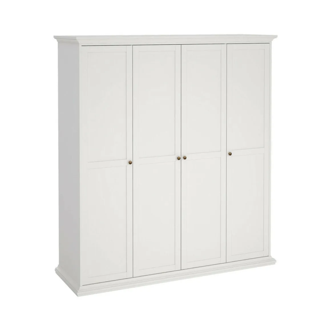 Guardaroba con appendiabiti bianco 181x200h cm - Ayas