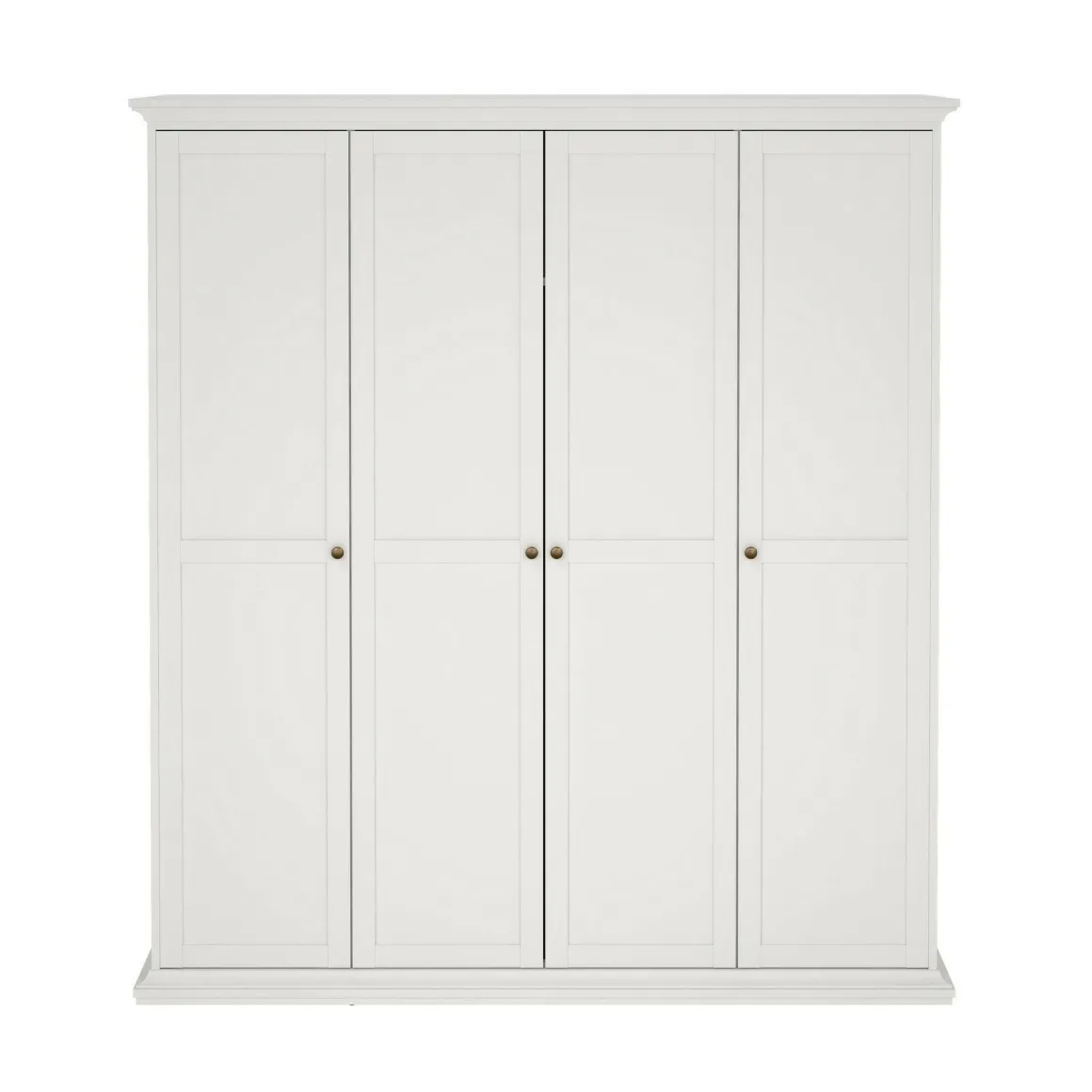 Guardaroba con appendiabiti bianco 181x200h cm - Ayas
