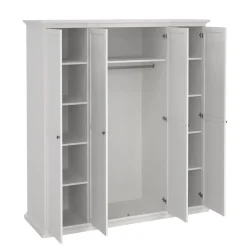 Guardaroba con appendiabiti bianco 181x200h cm - Ayas
