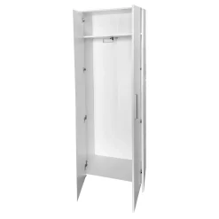 Guardaroba con appendiabiti bianco 65x197h cm - Vinadio