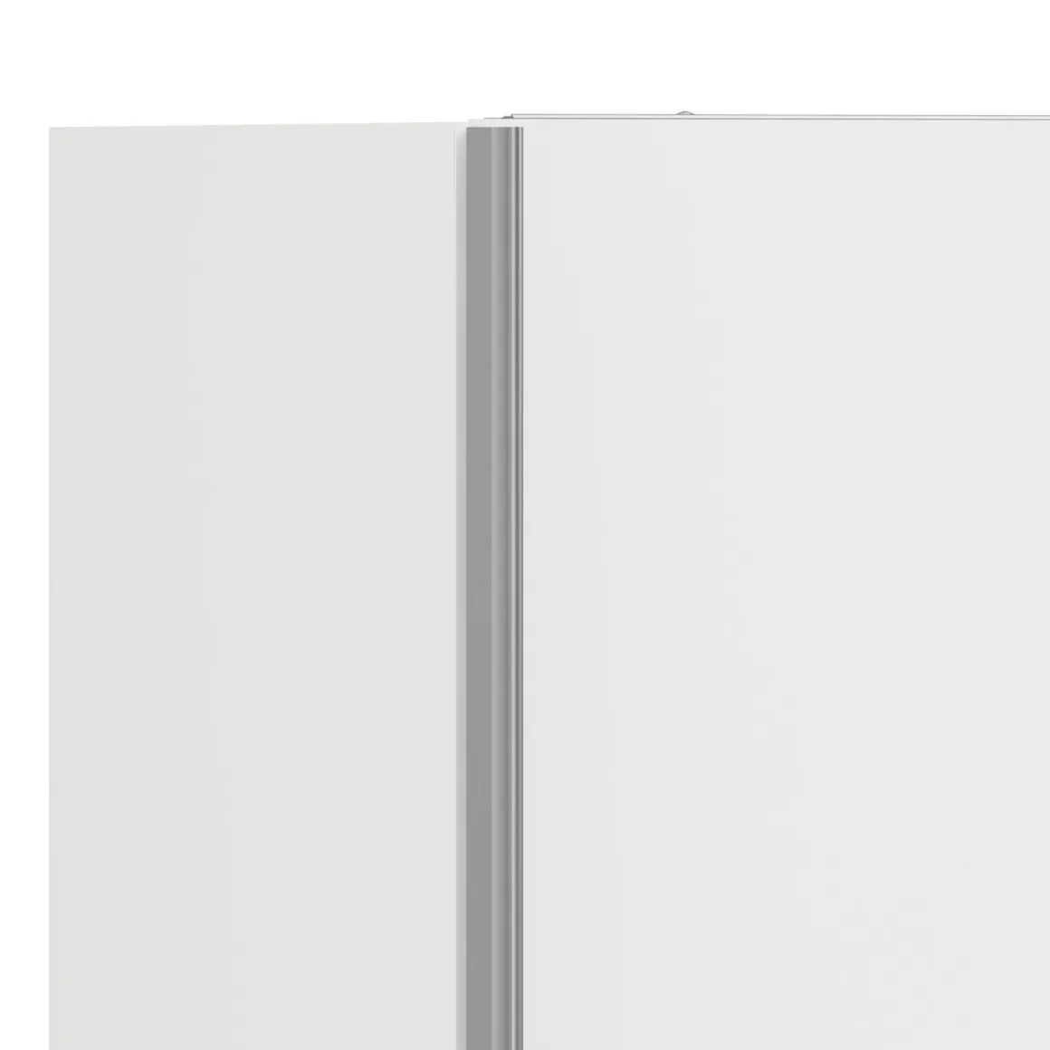 Guardaroba con appendiabiti bianco e grigio 195x220h cm - Andretta