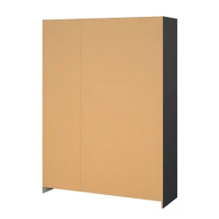 Guardaroba con appendiabiti grigio 147x200h cm - Simeon