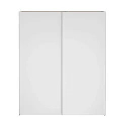 Guardaroba 2 Ante > Dmora Guardaroba con appendiabiti nero e rovere 121x200h cm - Kammuri Marrone, Nero Rovere