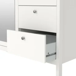 Guardaroba con cassetti bianco 150x199h cm - Rufina