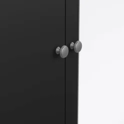 Guardaroba 3 Ante > Dmora Guardaroba con cassetti 150x199h cm - Rufina Nero