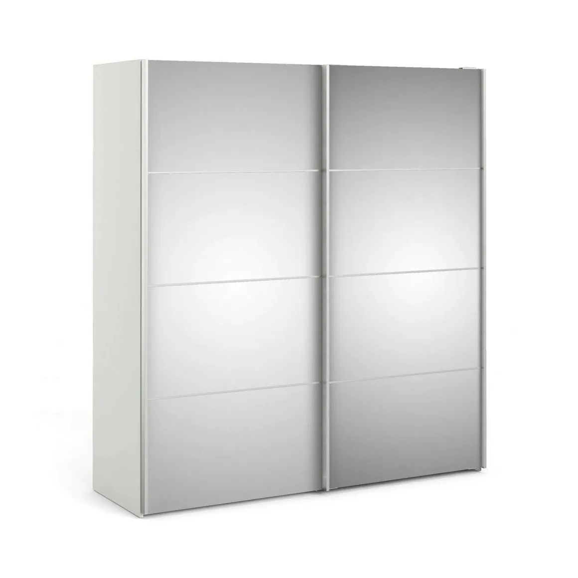 Guardaroba con specchio bianco 182x201h cm - Bema