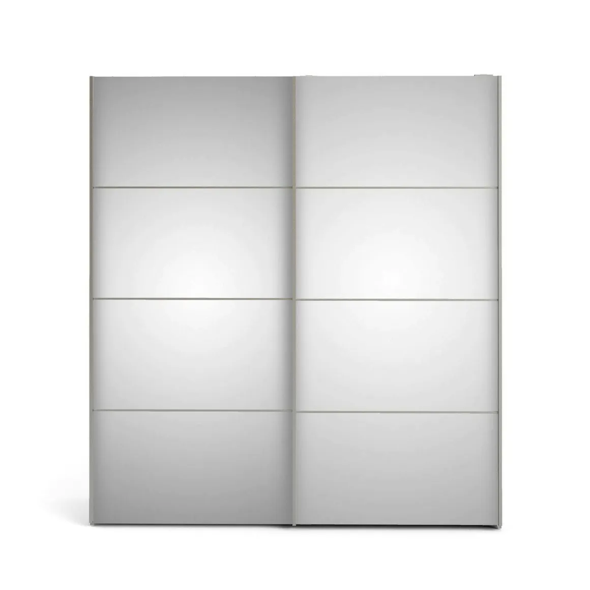 Guardaroba con specchio bianco 182x201h cm - Bema