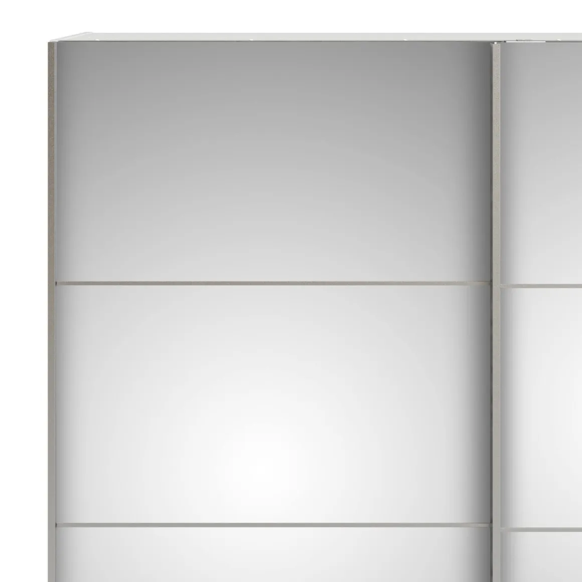 Guardaroba con specchio bianco 182x201h cm - Bema