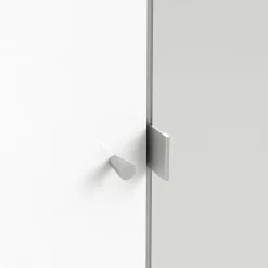 Guardaroba grande 4 ante bianco lucido 195x218h cm - Keila
