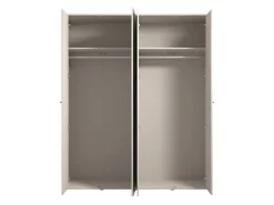 Altri Guardaroba > Dmora Guardaroba Grande 2 Ripiani Appendiabiti 245x217.5h cm, 2 Ante - Salemi Bianco Crema