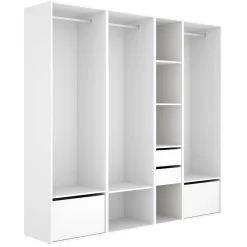 Guardaroba Grande Bianco in Legno Nobilitato