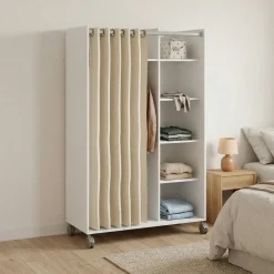 Guardaroba grande classico bianco 99x160h cm - Alfangon