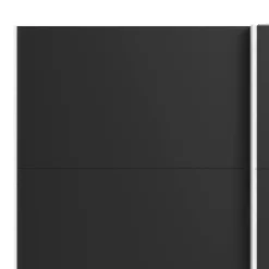 Guardaroba 2 Ante > Dmora Guardaroba in legno bianco e nero 182x220h cm - Paeng Nero, Bianco