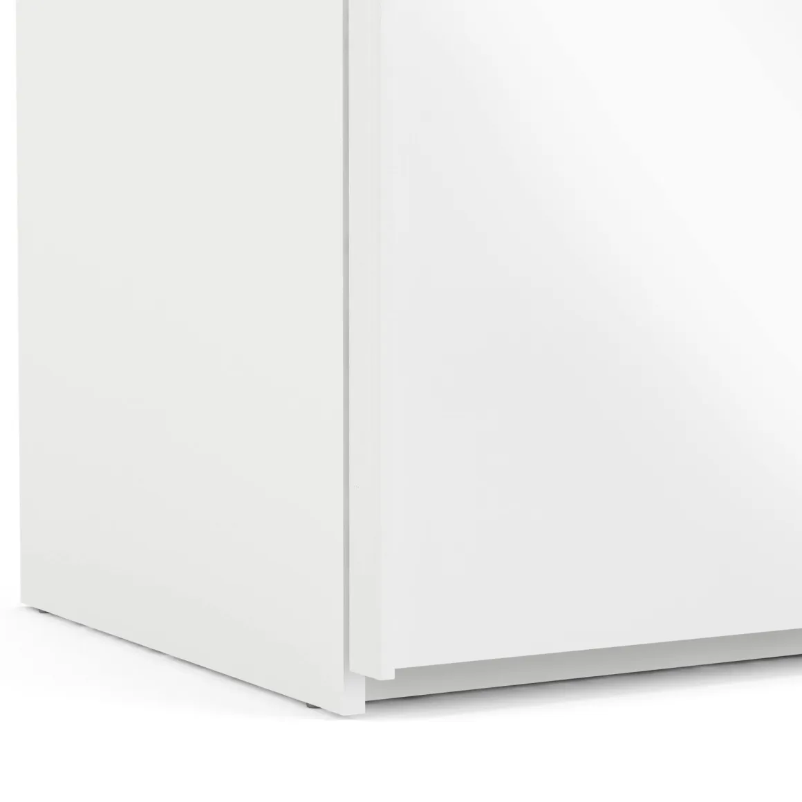 Guardaroba 2 Ante > Dmora Guardaroba in legno 77x200h cm - Apollina Bianco Lucido