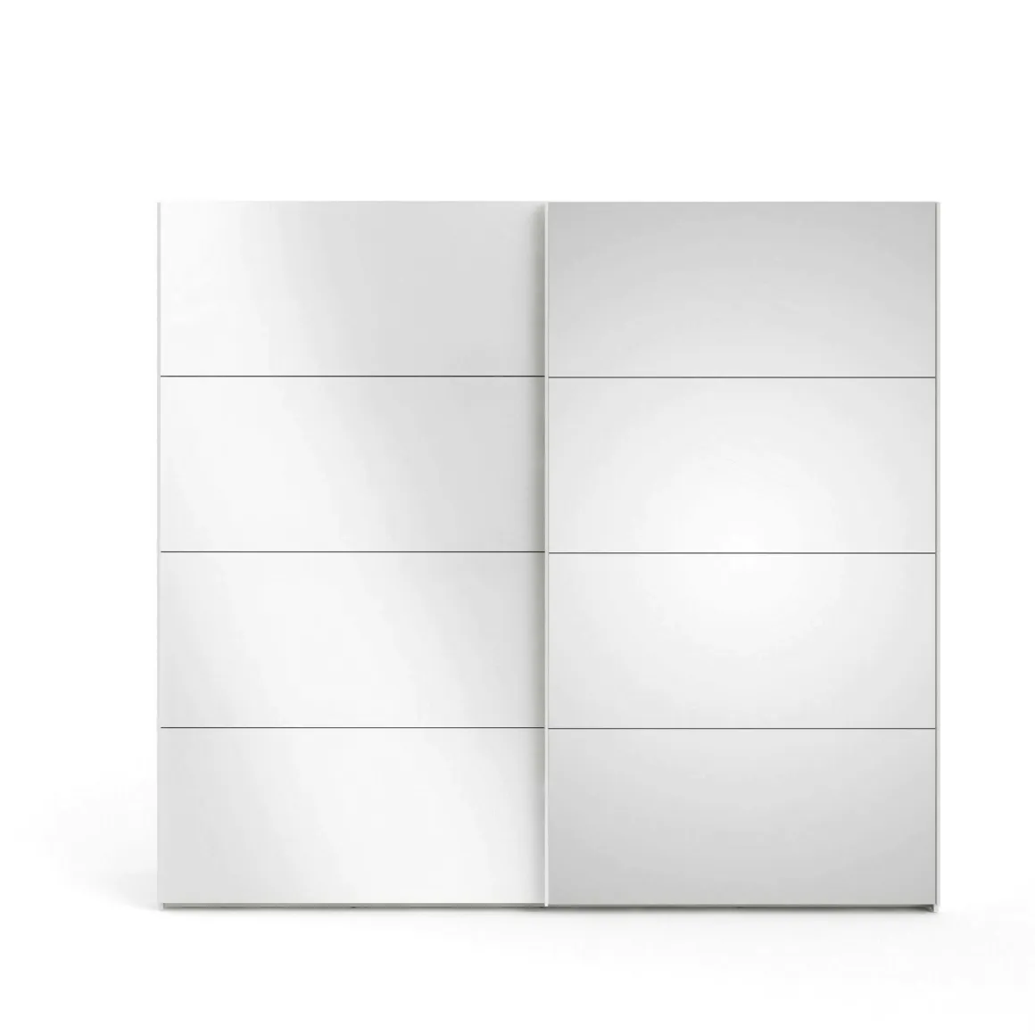 Guardaroba 2 Ante > Dmora Guardaroba in legno 77x200h cm - Apollina Bianco Lucido