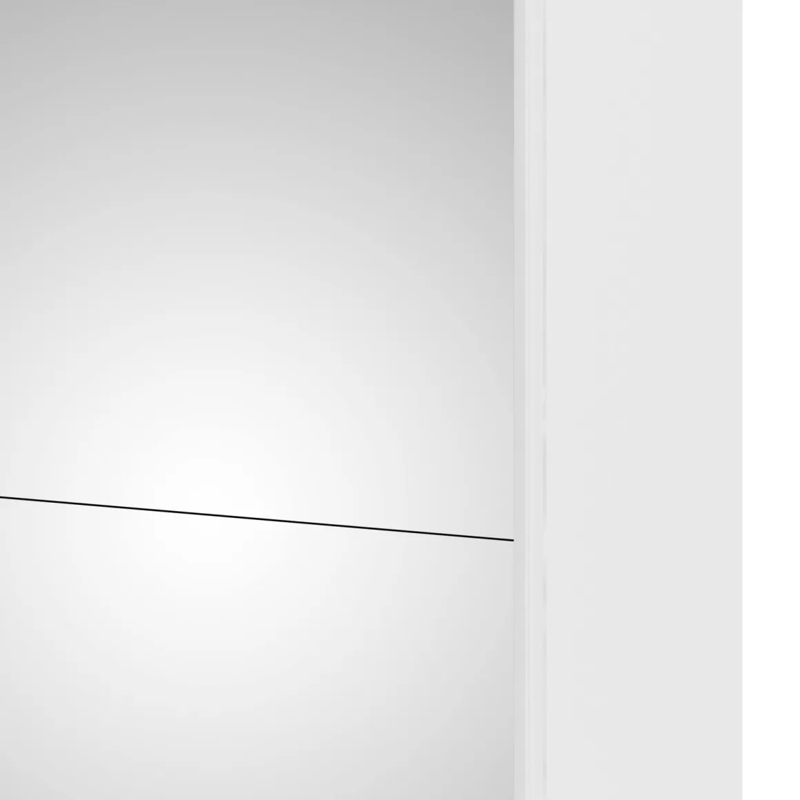 Guardaroba 2 Ante > Dmora Guardaroba in legno 77x200h cm - Apollina Bianco Lucido