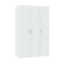 Guardaroba 3 Ante > Dmora Guardaroba in legno 115x175h cm - Arley Bianco