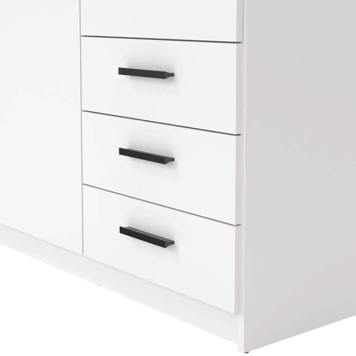 Guardaroba 2 Ante > Dmora Guardaroba in legno 150x218h cm - Alfano Bianco