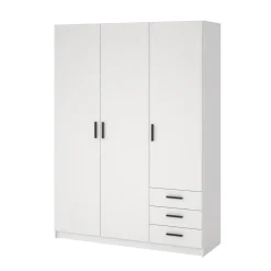 Guardaroba 2 Ante > Dmora Guardaroba in legno 150x218h cm - Alfano Bianco