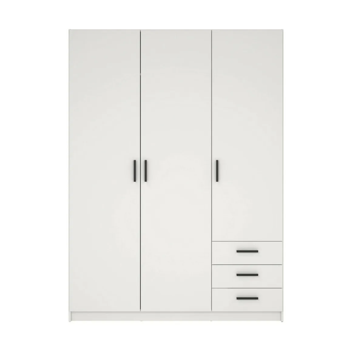 Guardaroba in legno bianco 147x200h cm - Simeon