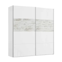 Altri Guardaroba > Dmora Guardaroba in legno 207x183h cm - Gaja Bianco