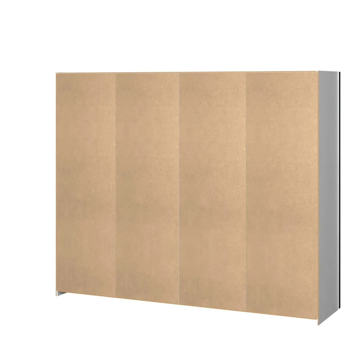 Guardaroba 2 Ante > Dmora Guardaroba in legno 74x214h cm - Buriasco Bianco