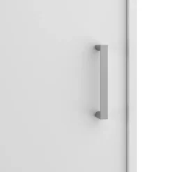 Guardaroba 2 Ante|Camera Da Letto > Dmora Guardaroba in legno 90x195h cm - Alaysia Bianco