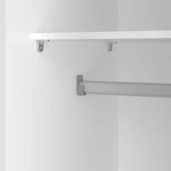 Guardaroba 2 Ante|Camera Da Letto > Dmora Guardaroba in legno 90x195h cm - Alaysia Bianco