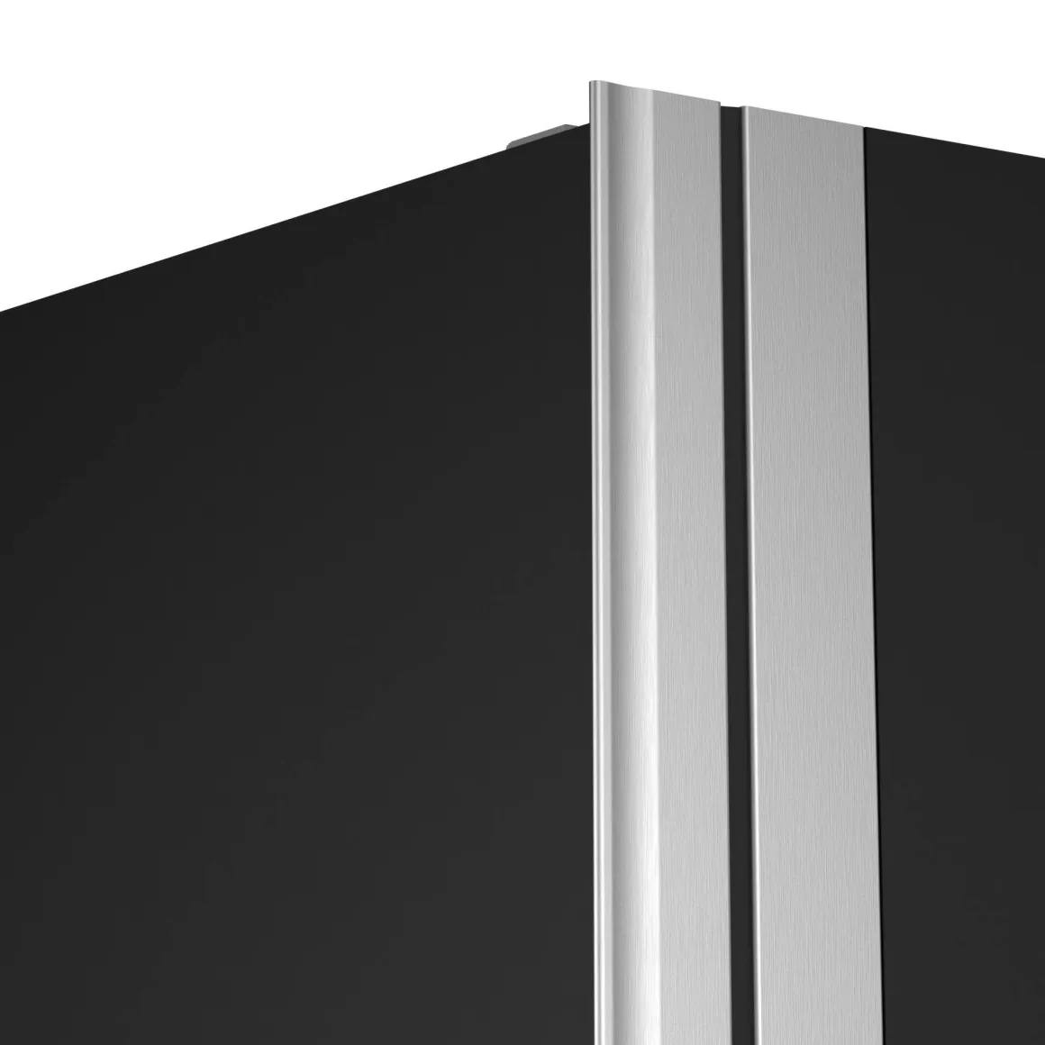 Guardaroba in legno nero 250x218h cm - Acciano