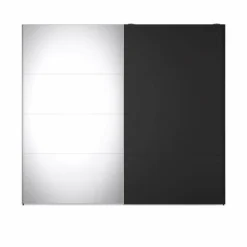 Guardaroba in legno nero 250x218h cm - Acciano
