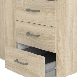 Guardaroba in legno quercia 115x200h cm - Aquilone