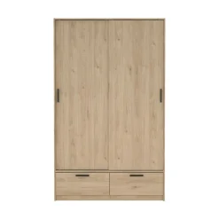 Guardaroba in legno rovere 121x200h cm - Kammuri