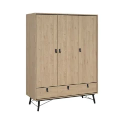 Guardaroba in legno rovere 150x200h cm - Virgil