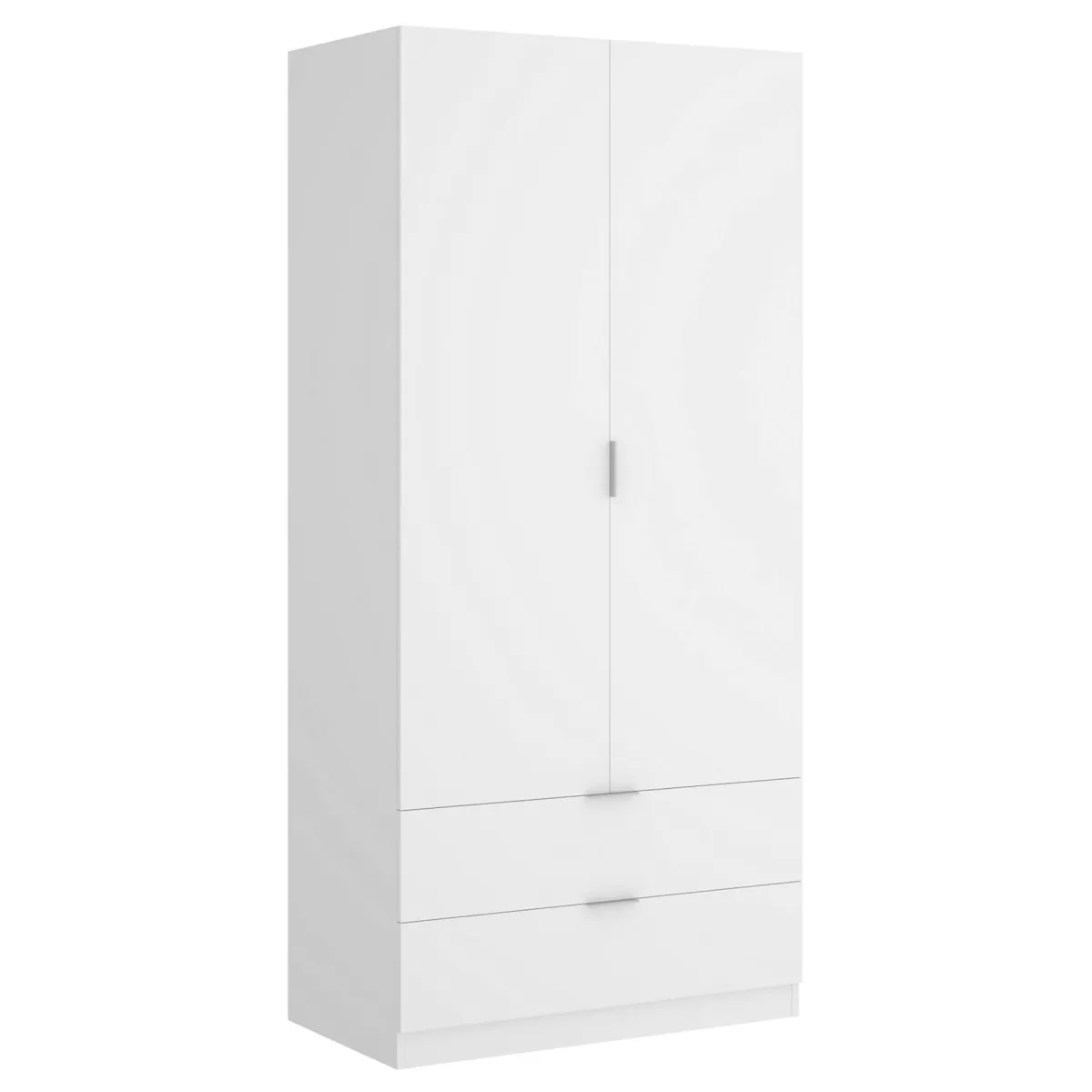 Guardaroba 2 Ante|Camera Da Letto > Dmora Guardaroba moderno 81x184h cm - Anya Bianco