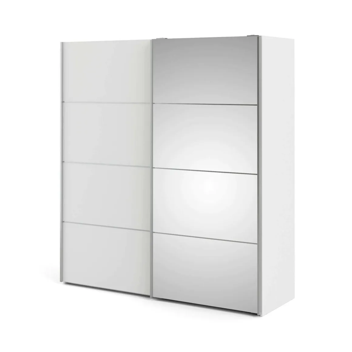 Guardaroba 5 ripiani bianco 182x201h cm - Cerreto