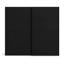 Guardaroba 10 ripiani nero 242x220h cm - Kauri