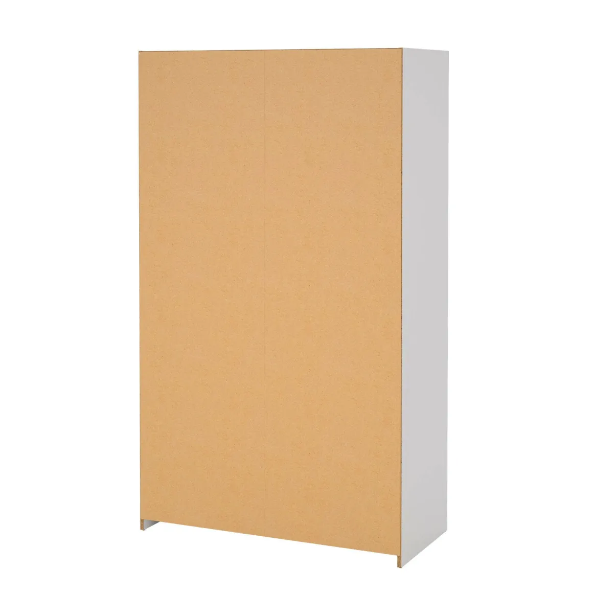 Guardaroba 2 Ante > Dmora Guardaroba salvaspazio bianco e grigio 150x200h cm - Maurice Grigio, Bianco