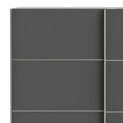 Guardaroba salvaspazio bianco e grigio 182x201h cm - Attilio